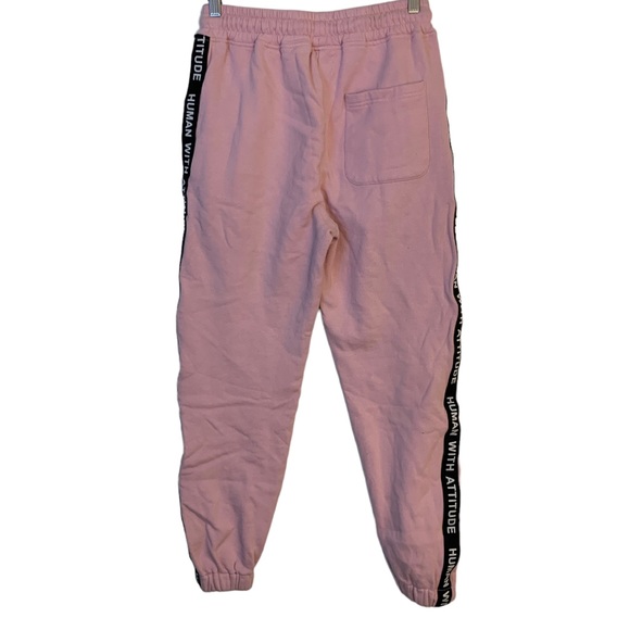Human With Attitude Pink Joggers - Picture 3 of 6